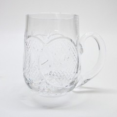 Vintage Waterford Crystal Anheuser Busch Beer Mug Tankard Stein Ireland