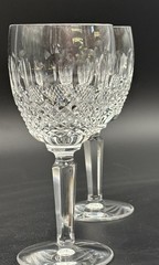 1- Waterford Crystal COLLEEN 7″ Goblet Seahorse Mark Vintage Ireland Replacement