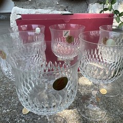 Cristallerie Zwiesel Full Lead Crystal Avenue Set of 6 Wine Glass New In Box