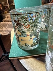Vera Enchanted Unicorn Glasses Vintage Set Of 9
