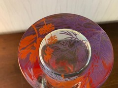 LZC Screen Printed Vase In Baccarat Crystal Model 3