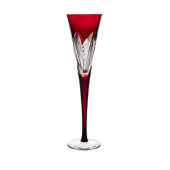 Waterford Times Square ‘Imagination’ Ruby Red Champagne Flute