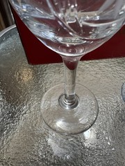 Royal Brierly Crystal Wine Glasses Set of 2 Etched Cornflowers Stunning W Box