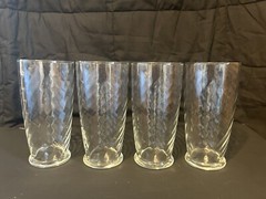 Vintage Glass Tumbler – Set of 8 – Unused Previously Owned