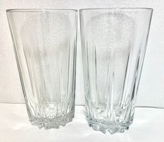 2 Vintage Highball Tumbler Glasses Verona by Crystal Clear Industries