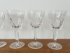 Waterford Lismore Irish Cut Crystal 5 3/4” Wine Glass – Set of 6