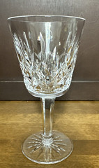 Waterford Crystal Lismore Claret Wine Glasses 5 7/8” 6 oz