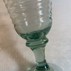 Vintage Libbey Sirrus Spanish Green Water Goblet 7.4″ USA 12oz Replacement