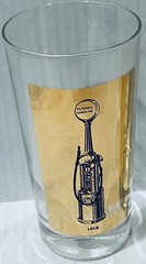 VINTAGE MCM GAS PUMP ⛽️ HIGHBALL GLASSES-5 5/8”