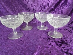 Fostoria «American Clear» Low Sherbet – SET OF 4