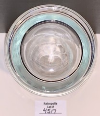 Toscany Etched Crystal Clipper Schooner Ship Highball Glass Vintage Nautical
