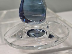 3 Schott-Zwiesel Conte Blue Sapphire Fine Crystal Water Goblets 6-5/8″