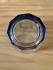 Pasabahce Ice Blue Mist Panel Rocks Tumbler Glasses Set Of 4