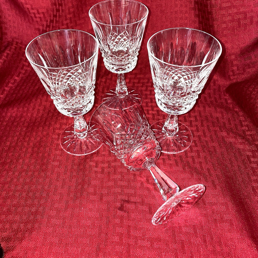 WATERFORD KENMARE WATER GOBLETS – 2 SETS OF 4, OR 1 SET 3 AVAIL