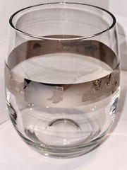 8 Roly Poly Glasses Silver Band Harness Steeplchase Thoroughbred Horse Racing #2