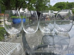 Darlington Stemless Wine Glasses England Set Of 4
