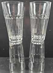 (4) Libbey Gibraltar Clear Iced Tea Glasses Set 22 Oz Tall Drinking Tumblers Lot