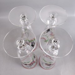 MCM LIBBEY 1950’s Horseless Carriage Buick Model «C» 1905 PILSNER GLASS SET