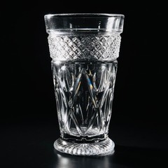 💠 Imperial Glass Cape Cod Clear Flat Juice Tumblers — Set of 4