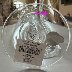 Waterford Crystal LISMORE Nouveau Wine Glass Pair 8 1/2″ 9 ounce NEW