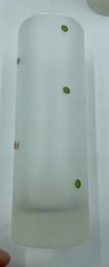 4 MCM Vintage Dartington Designs Color Dots Frosted Tom Collins Highball Glasses