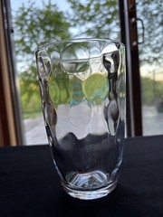 Pasabahce Glass Clear Cirque 17oz Tumbler(s) Circle Ware Very Good Used Cond.