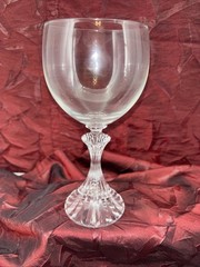 Vintage Mikasa “The Ritz” Crystal Wine Glasses 6.5in Discontinued Set of 3 EUC