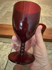 Anchor Hocking Royal Ruby Vintage Set Of 3