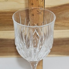 Cristal d’Arques Madrigal Water Glass 8.5″ vintage elegant crystal cut glass