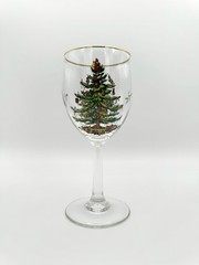 Spode Christmas Tree – Wine Glasses 7 1/4″, Set of 3