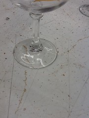 Vintage MCM Homer Laughlin Gold Leaf Prairie Gold Wheat Pattern Champagne Coupe