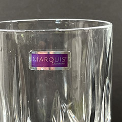Waterford Crystal Marquis Markham Iced Beverage Glasses Set 2 Goblets Unused