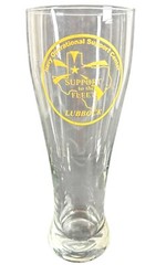 Set of 4 Glasses «Support to the Fleet Lubbock» 9″ & 5 3/4″