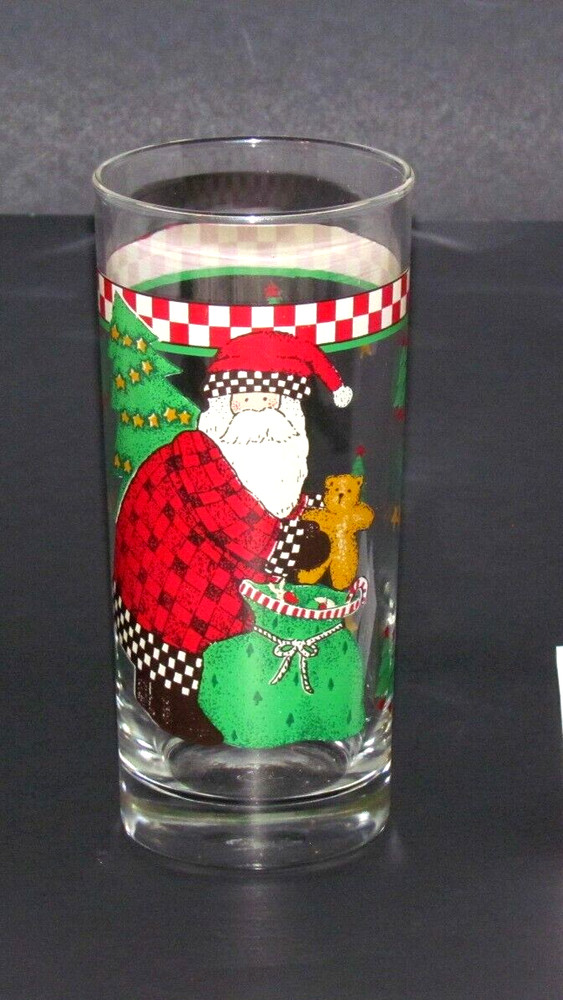 One SAKURA DEBBIE MUMM MAGIC OF SANTA TUMBLERS 16 OZ