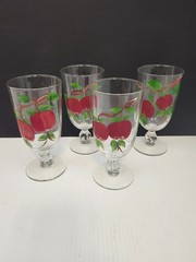 Franciscan Apple Libbey 3003 Iced Tea Glasses 6¾» Choose Set Size – USA Stemware