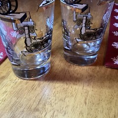 Locomotive Tall Tumblers by Libbey -2