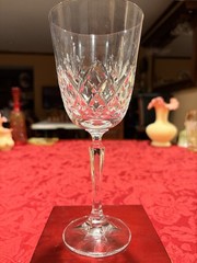 Vintage Cristal D’Arques Masquerade Crystal Goblets Set of 14 France Ex Cond