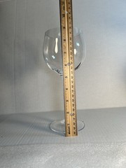 Classic Vintage Balloon Stemmed Crystal Clear Wine Drink Glass Goblet Barware