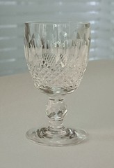 Waterford Crystal Colleen Short Stem Port Wine 4” Glasses, 3 ozs, Vtg, Mint