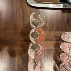 Vintage State Souvenir Glass Tumblers Hazel-Atlas lot of 25 1950s state glasses