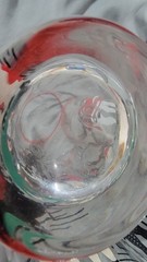 Vintage Libbey Pickwick Highball Glasses Tavern Pub Dickens MCM Red Rim Set of 4