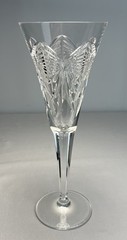 (2) Waterford Crystal Millennium «Happiness» Champagne Toasting Flutes EXC COND