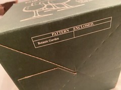 Vintage Set of 4 PORTMEIRION Botanic 13 oz Wine Glasses Original Box