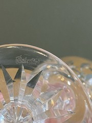 Waterford Crystal ROSSLARE Water Wine Goblet Ireland with Original Sticker
