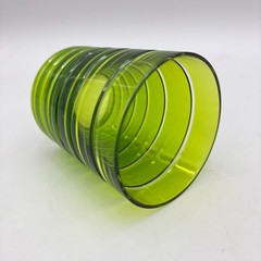 Nachtmann Skin Reseda Lime Green Crystal Old Fashioned Tumbler Set