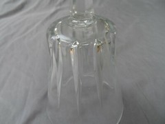 Fidenza Vetraria 2 Crystal Water Goblets SORRENTO EUC Vintage Italy Cira 1988