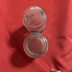Set of 4 Vintage Frosted Silver Leaf Libby Cocktail Glasses
