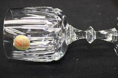 Set of 6 Schott Zwiesel Crystal Flamenco Wine Goblets 6 3/8″ 1984-87 {481}