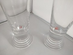2 Vintage 7″ Glasses Littala Design Valto Kokko Ahlstrom Finland in Box
