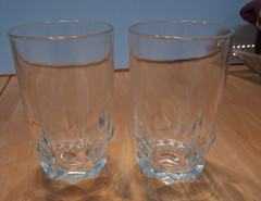 Arcoroc France Juice Glass Tumbler Vintage Set of 2 4″ tall